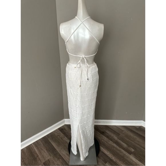 NWT PatBO Crochet Cutout Beach Dress Size 4 $650 - Picture 6 of 8